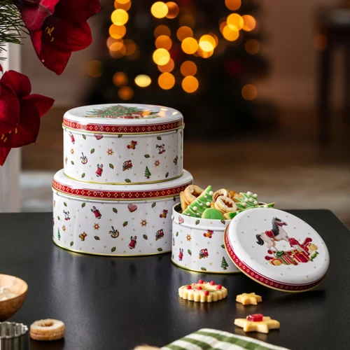 Набор банок для печенья  Villeroy&Boch  Winter Collage Accessoires 3 шт (фото 2)
