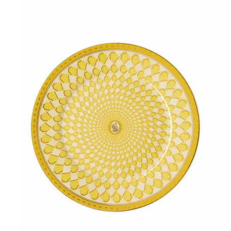 Пирожковая тарелка Rosenthal Swarovski Signum Jonquil 18 см