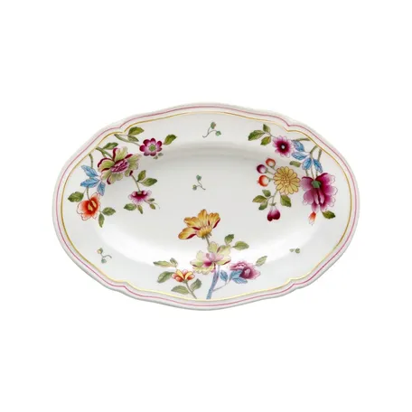 Овальное блюдо для закусок Richard Ginori Granduca Coreana 22 x 15 см