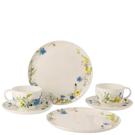 Чайный набор Rosenthal Brillance Fleurs des Alpes 6 пр.