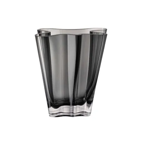 Ваза для цветов Rosenthal Flux серая, 20 см