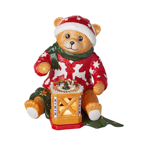 Декоративный подсвечник Плюшевый мишка Christmas Toys Memory 25 см (фото 1)