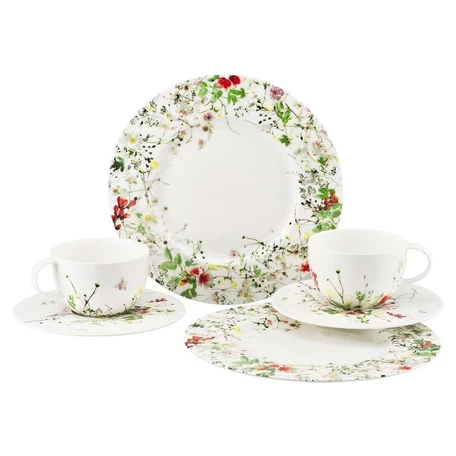 Кофейный набор на 2 персоны Rosenthal Brillance Fleurs Sauvages 6 предметов