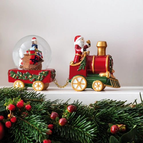 Декоративная фигурка Christmas Toys Паровоз 22*12,5 см (фото 1)