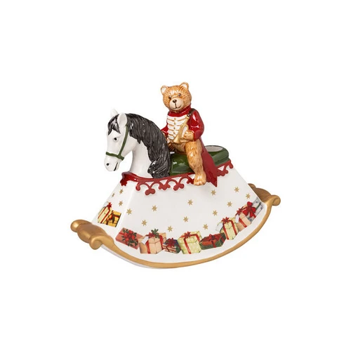 Подсвечник Christmas Toys Лошадка - качалка 22 х 9 х 17 см (фото 1)