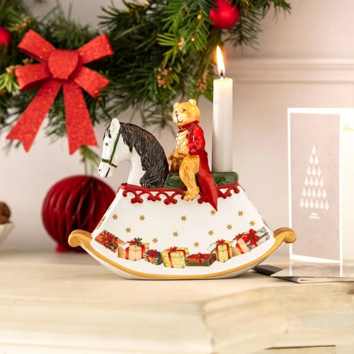Подсвечник Christmas Toys Лошадка - качалка 22 х 9 х 17 см (фото 2)