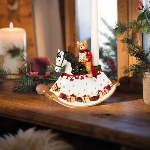 Подсвечник Christmas Toys Лошадка - качалка 22 х 9 х 17 см (фото 3)