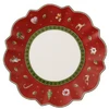 Пирожковая тарелка Toy's Delight красная 17 см (фото 1)