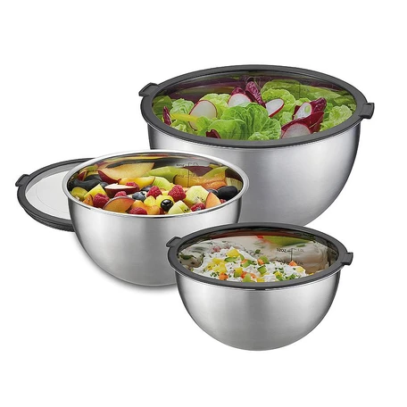 Набор кухонных мисок с крышками GEFU Mondi 3 шт.