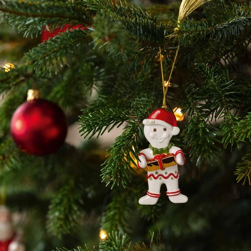 Подвеска Пряничный человечек Christmas Classics 11 см, год выпуска 2025 (фото 1)